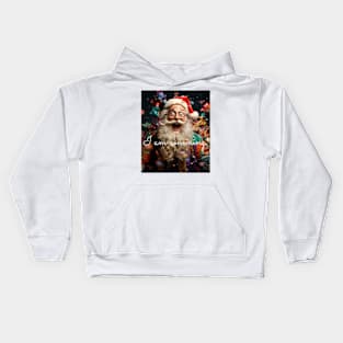 Funny Santa colorfull T-shirt Christmast Gift man women Kids Hoodie